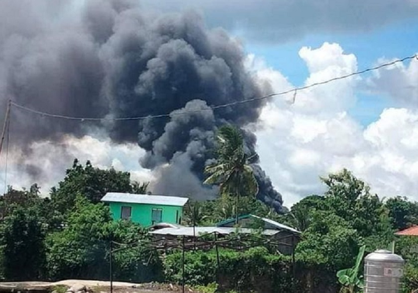 फिलिपिन्समा ८५ सैनिक बोकेको विमान दुर्घटना