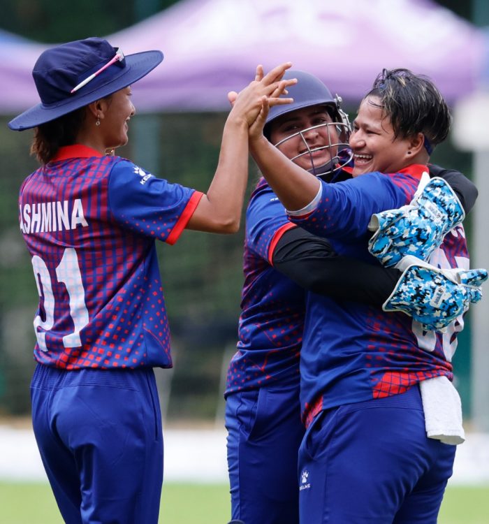 भारतसँग प्रतिस्पर्धा गर्दै नेपाली महिला क्रिकेट टोली