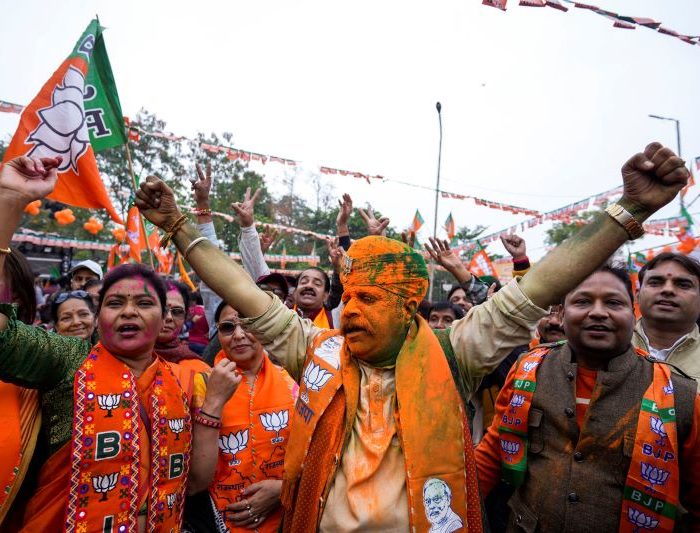 भारतका तीन राज्यमा भाजपाको स्पष्ट बहुमत, एक कांग्रेसले जित्यो